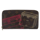 LOUIS VUITTON Monogram Trunk Pattern Zippy Long Wallet M58507 LV Auth 195151A-13