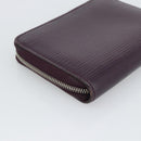 LOUIS VUITTON Epi Zippy Coin Purse Cassis M6015K LV Auth 195152-16