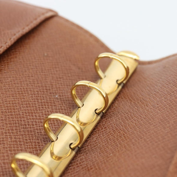 LOUIS VUITTON Monogram Agenda PM Day Planner Cover R20005 LV Auth 195154