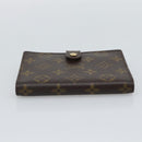 LOUIS VUITTON Monogram Agenda PM Day Planner Cover R20005 LV Auth 195154-4