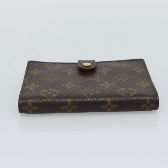 LOUIS VUITTON Monogram Agenda PM Day Planner Cover R20005 LV Auth 195154