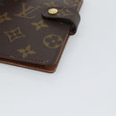 LOUIS VUITTON Monogram Agenda PM Day Planner Cover R20005 LV Auth 195154-7