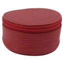 LOUIS VUITTON Epi Ecrin bijou 8 Jewelry Box Red M48227 LV Auth 195155A-1
