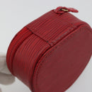 LOUIS VUITTON Epi Ecrin bijou 8 Jewelry Box Red M48227 LV Auth 195155A-11