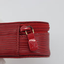 LOUIS VUITTON Epi Ecrin bijou 8 Jewelry Box Red M48227 LV Auth 195155A-12