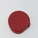 LOUIS VUITTON Epi Ecrin bijou 8 Jewelry Box Red M48227 LV Auth 195155A-6