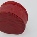 LOUIS VUITTON Epi Ecrin bijou 8 Jewelry Box Red M48227 LV Auth 195155A-8