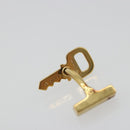 LOUIS VUITTON Padlock Cufflinks Cuffs metal Gold LV Auth 195158-14