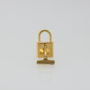 LOUIS VUITTON Padlock Cufflinks Cuffs metal Gold LV Auth 195158-3