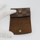 LOUIS VUITTON Damier Ebene Cuff Case LV Auth 195159-12