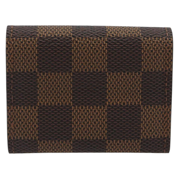 LOUIS VUITTON Damier Ebene Cuff Case LV Auth 195159