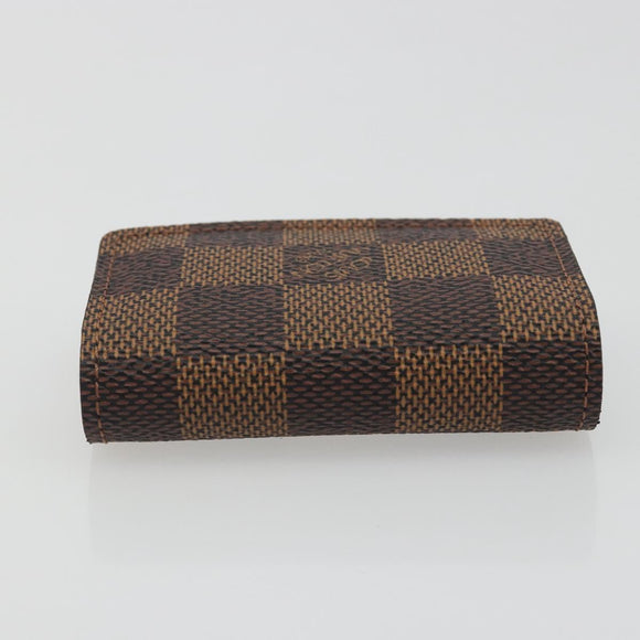 LOUIS VUITTON Damier Ebene Cuff Case LV Auth 195159