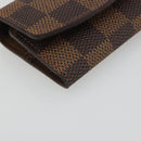 LOUIS VUITTON Damier Ebene Cuff Case LV Auth 195159-9