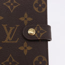 LOUIS VUITTON Monogram Agenda PM Day Planner Cover R20005 LV Auth 195160A-12