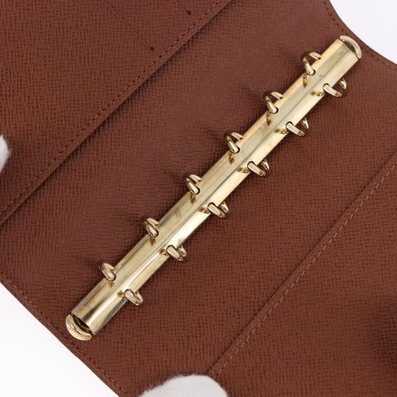 LOUIS VUITTON Monogram Agenda PM Day Planner Cover R20005 LV Auth 195160A