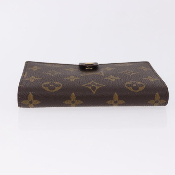 LOUIS VUITTON Monogram Agenda PM Day Planner Cover R20005 LV Auth 195160A