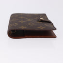 LOUIS VUITTON Monogram Agenda PM Day Planner Cover R20005 LV Auth 195160A-7