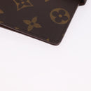 LOUIS VUITTON Monogram Agenda PM Day Planner Cover R20005 LV Auth 195160A-9