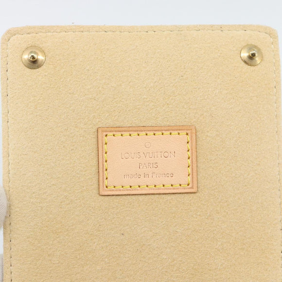 LOUIS VUITTON Monogram Jewelry Case Jewelry Box LV Auth 195161