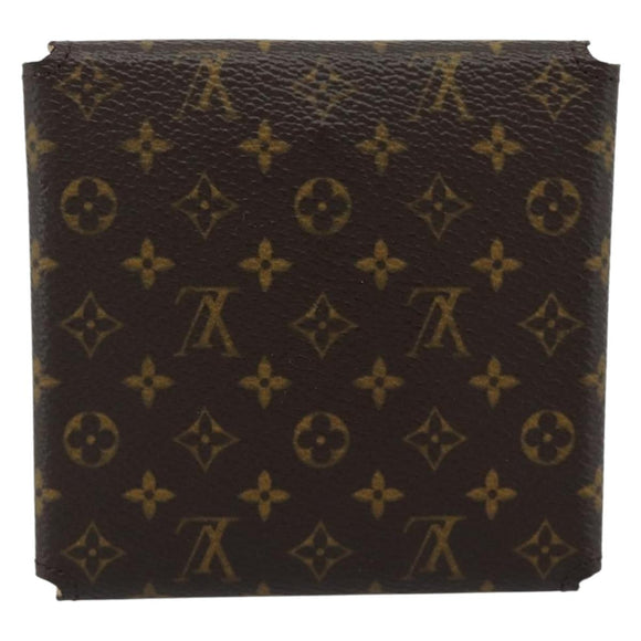 LOUIS VUITTON Monogram Jewelry Case Jewelry Box LV Auth 195161
