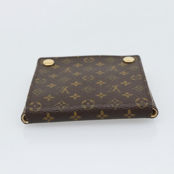 LOUIS VUITTON Monogram Jewelry Case Jewelry Box LV Auth 195161