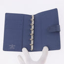 LOUIS VUITTON Epi Agenda PM Day Planner Cover Blue LV Auth 195162V-12