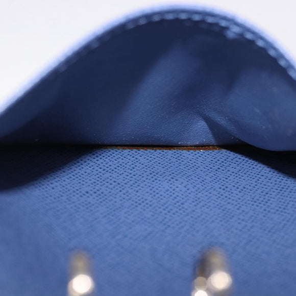 LOUIS VUITTON Epi Agenda PM Day Planner Cover Blue LV Auth 195162V