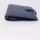LOUIS VUITTON Epi Agenda PM Day Planner Cover Blue LV Auth 195162V-7