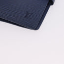 LOUIS VUITTON Epi Agenda PM Day Planner Cover Blue LV Auth 195162V-9