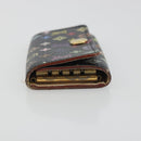 LOUIS VUITTON Monogram Multicolor Multicles 4 Key Case Black M93732 Auth 195163-5