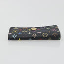 LOUIS VUITTON Monogram Multicolor Multicles 4 Key Case Black M93732 Auth 195163-6