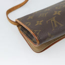 LOUIS VUITTON Monogram Pochette Twin GM Shoulder Bag M51852 LV Auth 195167-17