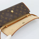 LOUIS VUITTON Monogram Pochette Twin GM Shoulder Bag M51852 LV Auth 195167-10