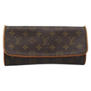 LOUIS VUITTON Monogram Pochette Twin GM Shoulder Bag M51852 LV Auth 195167-13