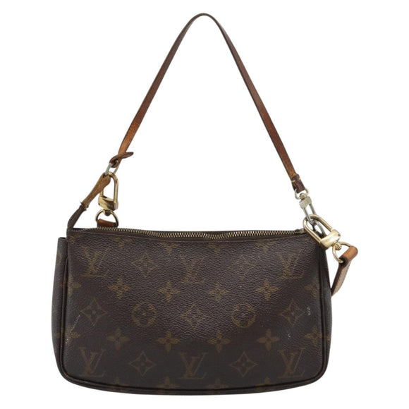 LOUIS VUITTON Monogram Pochette Accessoires Pouch M51980 LV Auth 195168