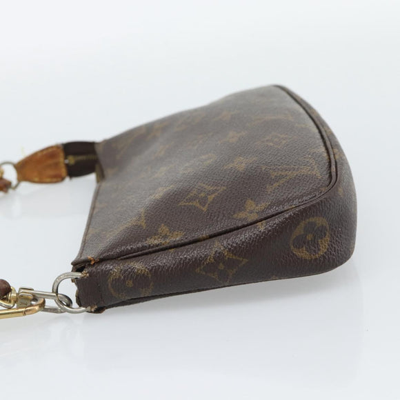 LOUIS VUITTON Monogram Pochette Accessoires Pouch M51980 LV Auth 195168
