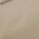 PRADA Backpack Nylon Beige Silver Auth 195170-9