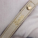 GUCCI GG Canvas Tote Bag Pink Gold 130736 Auth 195171-14