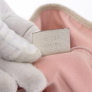 GUCCI GG Canvas Tote Bag Pink Gold 130736 Auth 195171-21