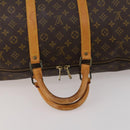 LOUIS VUITTON Monogram Keepall 55 Boston Bag M41424 LV Auth 195172-7