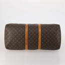 LOUIS VUITTON Monogram Keepall 55 Boston Bag M41424 LV Auth 195172-5