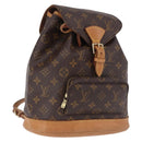 LOUIS VUITTON Monogram Montsouris MM Backpack M51136 LV Auth 195173A-1