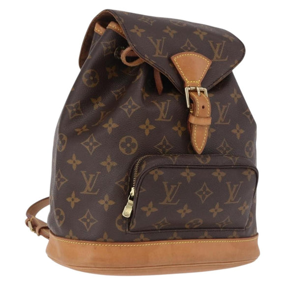 LOUIS VUITTON Monogram Montsouris MM Backpack M51136 LV Auth 195173A
