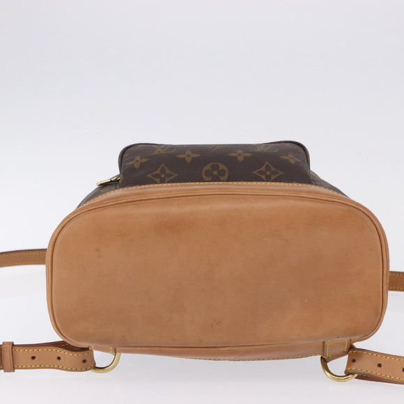 LOUIS VUITTON Monogram Montsouris MM Backpack M51136 LV Auth 195173A