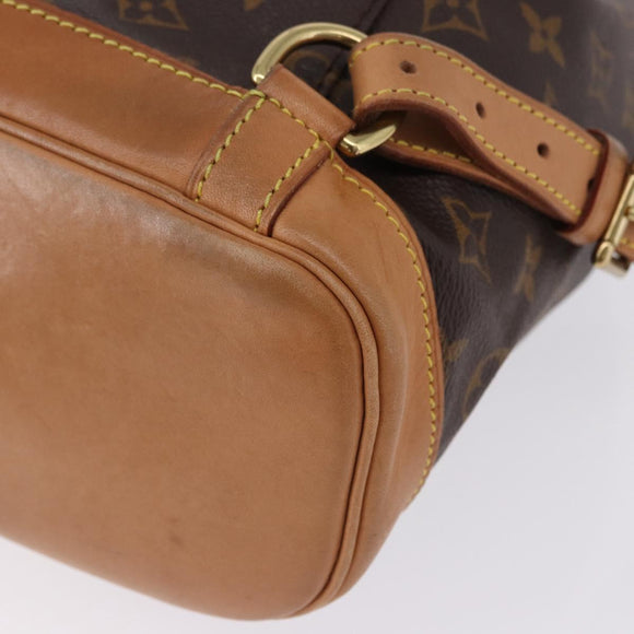 LOUIS VUITTON Monogram Montsouris MM Backpack M51136 LV Auth 195173A