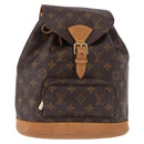 LOUIS VUITTON Monogram Montsouris MM Backpack M51136 LV Auth 195173A-13
