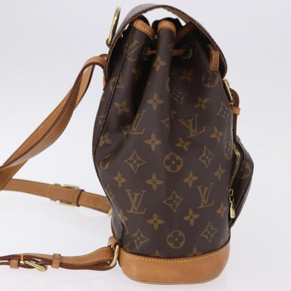LOUIS VUITTON Monogram Montsouris MM Backpack M51136 LV Auth 195173A