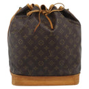 LOUIS VUITTON Monogram Petit Noe Shoulder Bag M42226 LV Auth 195175-13