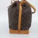 LOUIS VUITTON Monogram Petit Noe Shoulder Bag M42226 LV Auth 195175-4