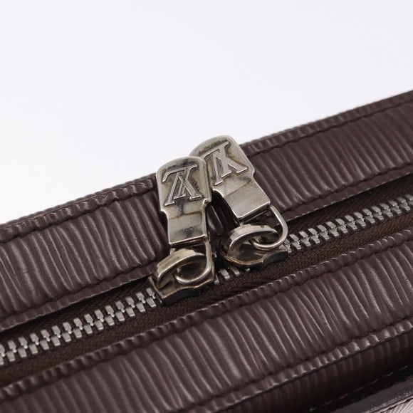 LOUIS VUITTON Epi Geronimos Body Bag SPO Brown LV Auth 195176V